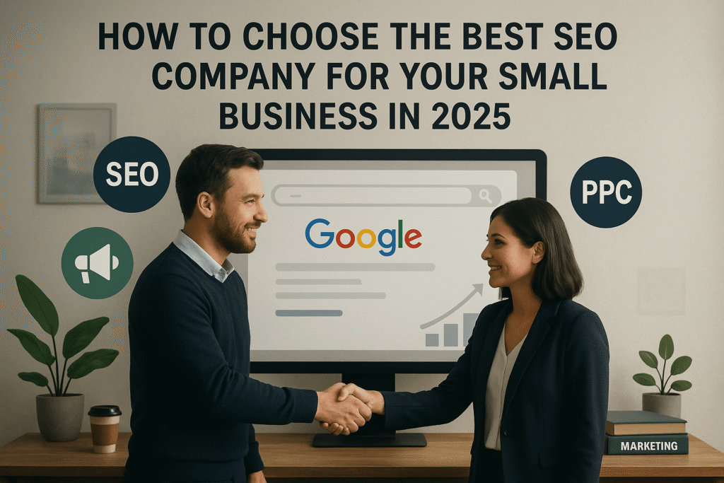 How to Choose the Best SEO Company for Small Business in 2025